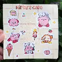 Kirby Cafe Sticker Sheet
