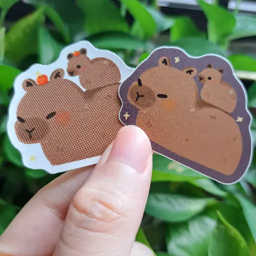 Capybara stickers