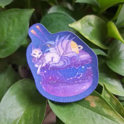 Galaxy Macaroon Nine tail fox