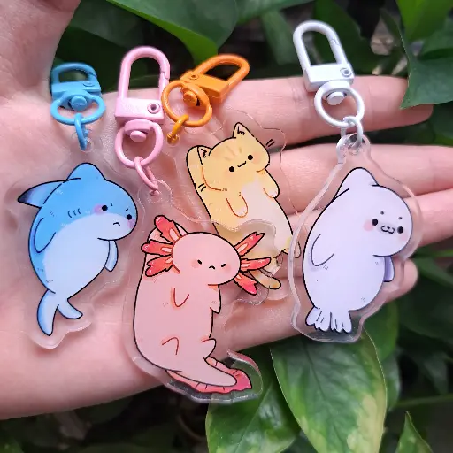 Hanging Animal Series Keychains
