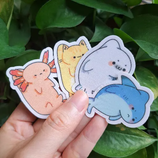 Hanging Animals Stickers 