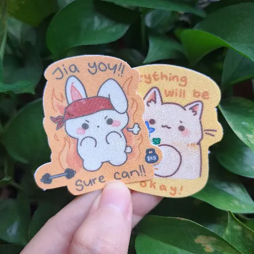 Motivational stickers