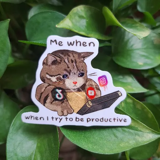 Relatable Cat stickers 3