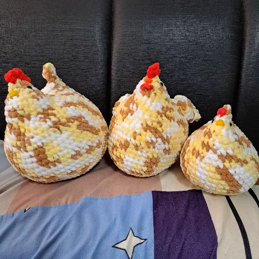 Crochet Pattern Chicken Plush